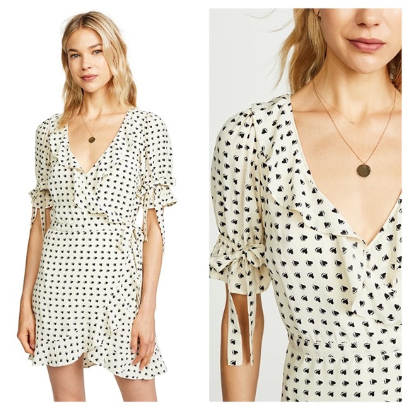 $225 FOR LOVE & LEMONS WRAP DRESS REALISATION PAR - Picture 6 of 15